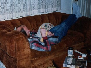 Jim on couch