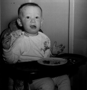 Jim eating